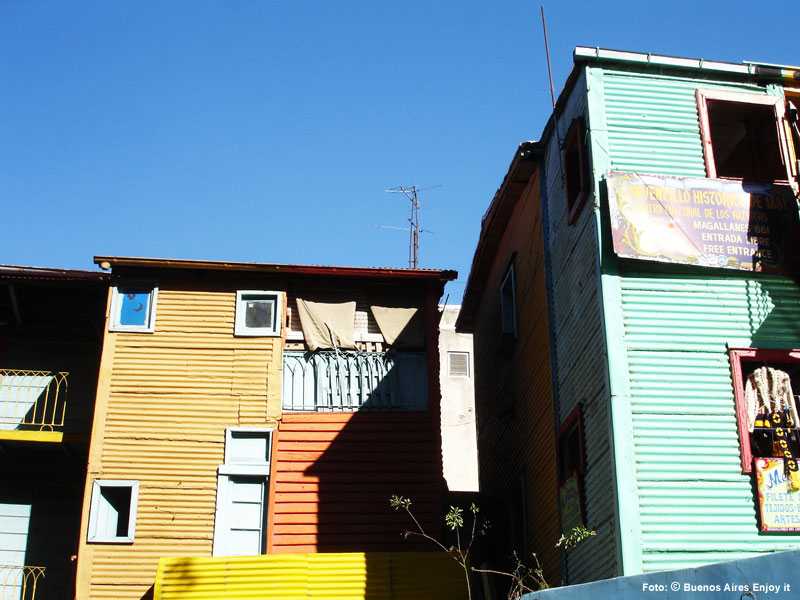 Casas típicas de La Boca