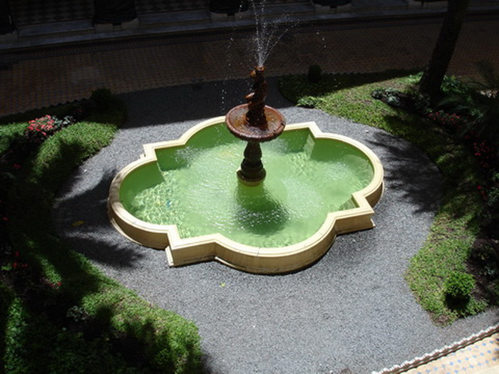 La Casa Rosada - vista interior