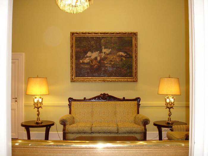 La Casa Rosada - vista interior