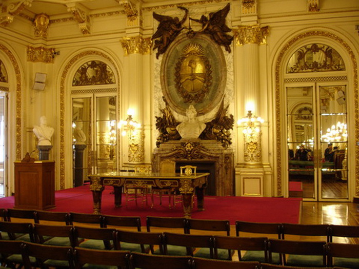 La Casa Rosada - vista interior