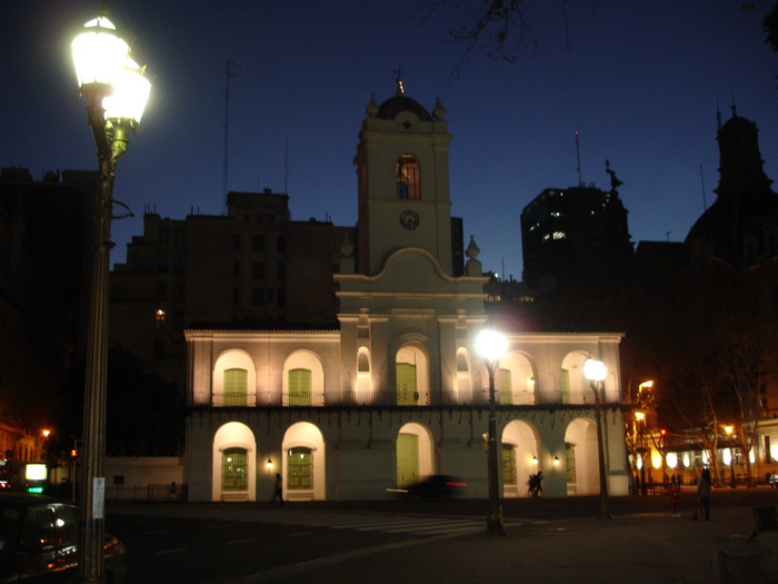 Cabildo - vista nocturna